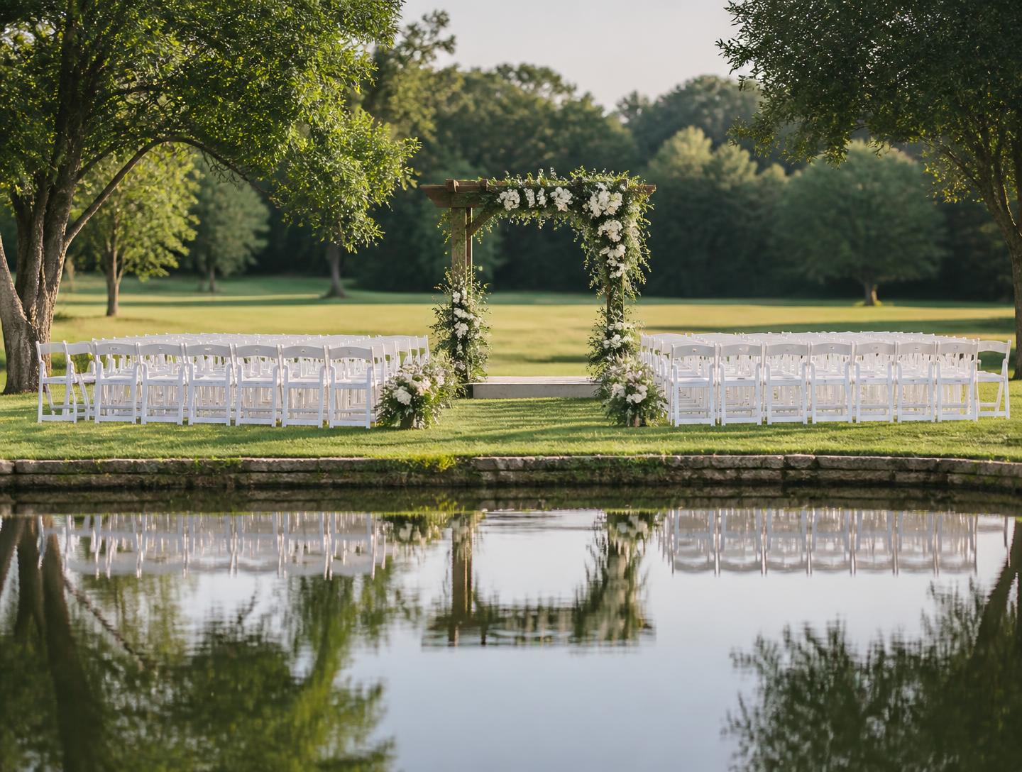 Ceremony by the Pond
